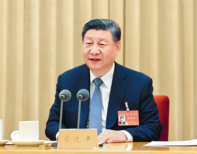 習近平：經濟工作必須統(tǒng)籌好幾對重要關系